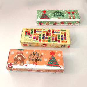 Caja 3 Alfajores 19x7x3 Navidad 01 | 24 u