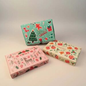 Caja 6 Alfajores 19x13x3 Navidad 02 | 24 u