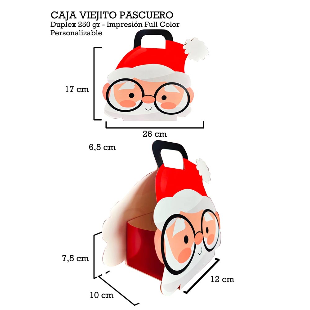 Canasta Viejo Pascuero | 26x17x6.5 | 12 u | 50 u - Imagen 2