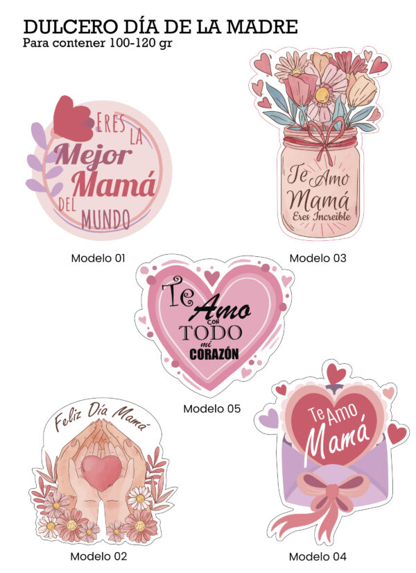 Día de la Madre -Dulceros | 12 u | 50 u - Imagen 3