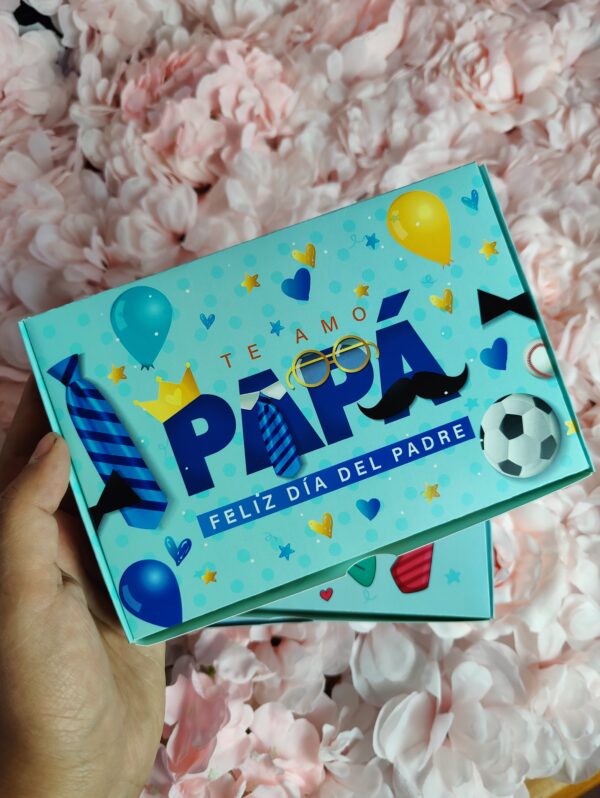 Día Del Padre - Caja 6 Alfajores 19x13x3 | 24 u - Imagen 2