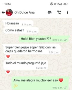 testimonio 3 clientes wonderlandboxes