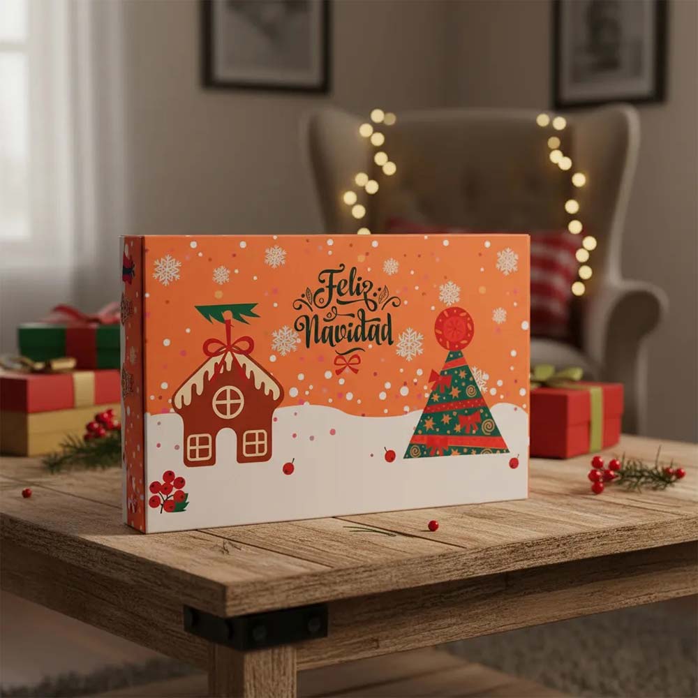 Caja 6 Alfajores 19x13x3 Navidad 01 | 24 u - Imagen 3