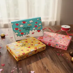 Caja 6 Alfajores San Valentin «Valentine's Day 01» 19x13x3 | 24